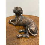 Ceramics - Handmade Bronze Resin Labrador -  TW13-2497- Pottery in Suffolk Art Gallery